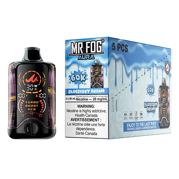 Mr Fog Aura 60k Disposable-Blueberry Dream