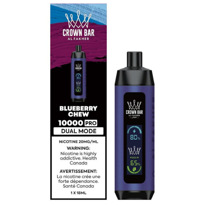 Al Fakher Crown Bar 10k-Blueberry Chew