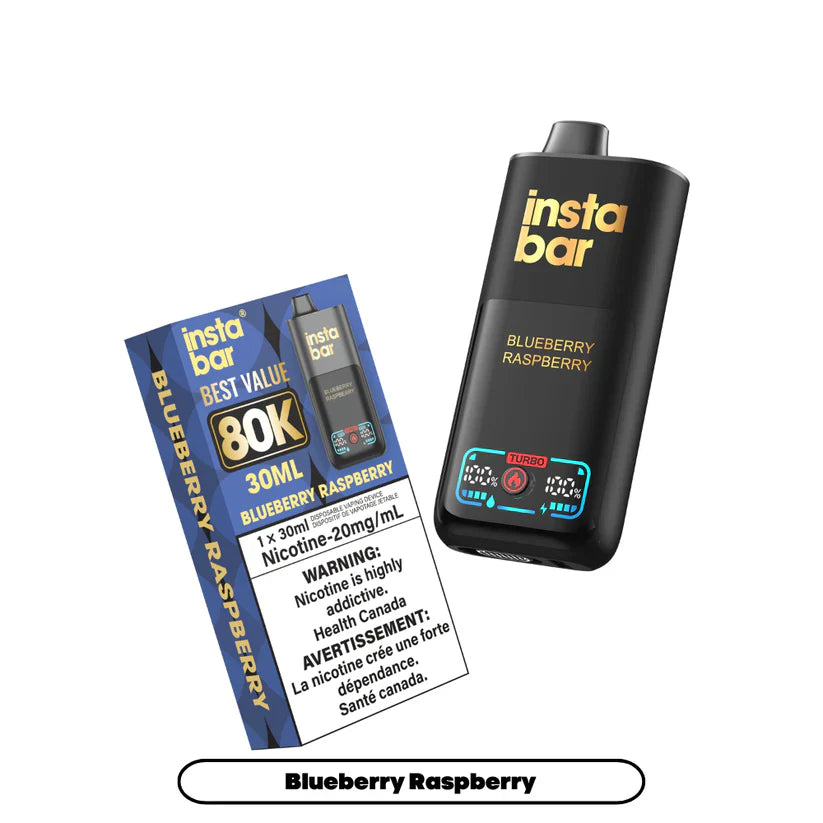 Insta Bar 80K - Blueberry Raspberry