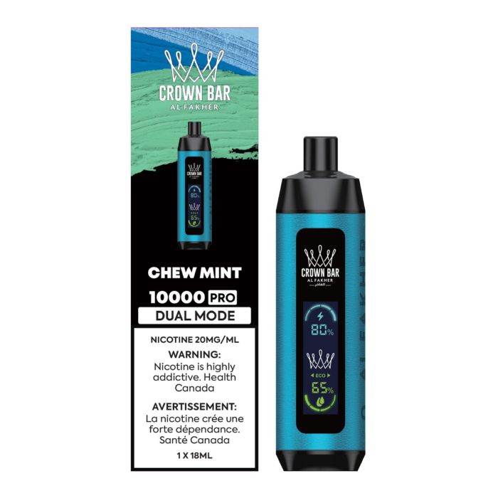 Al Fakher Crown Bar 10k -Chew Mint