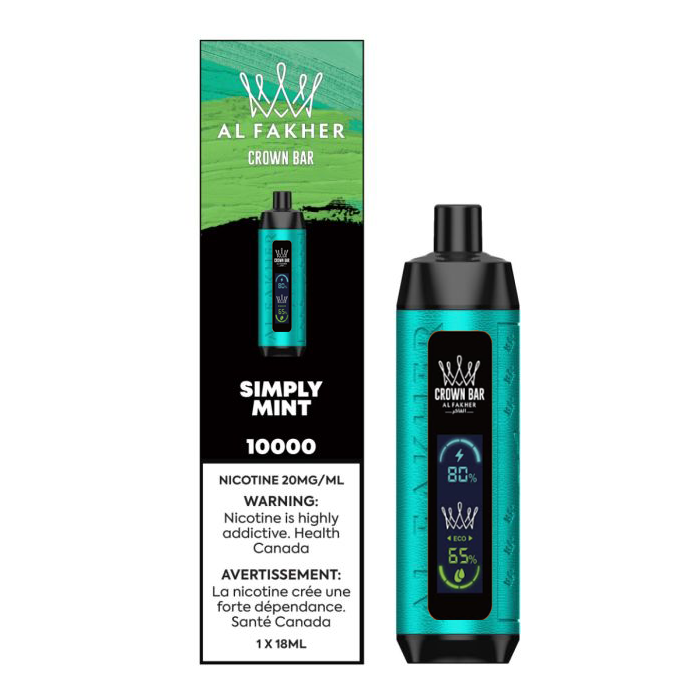 Al Fakher Crown Bar 10k -Mint