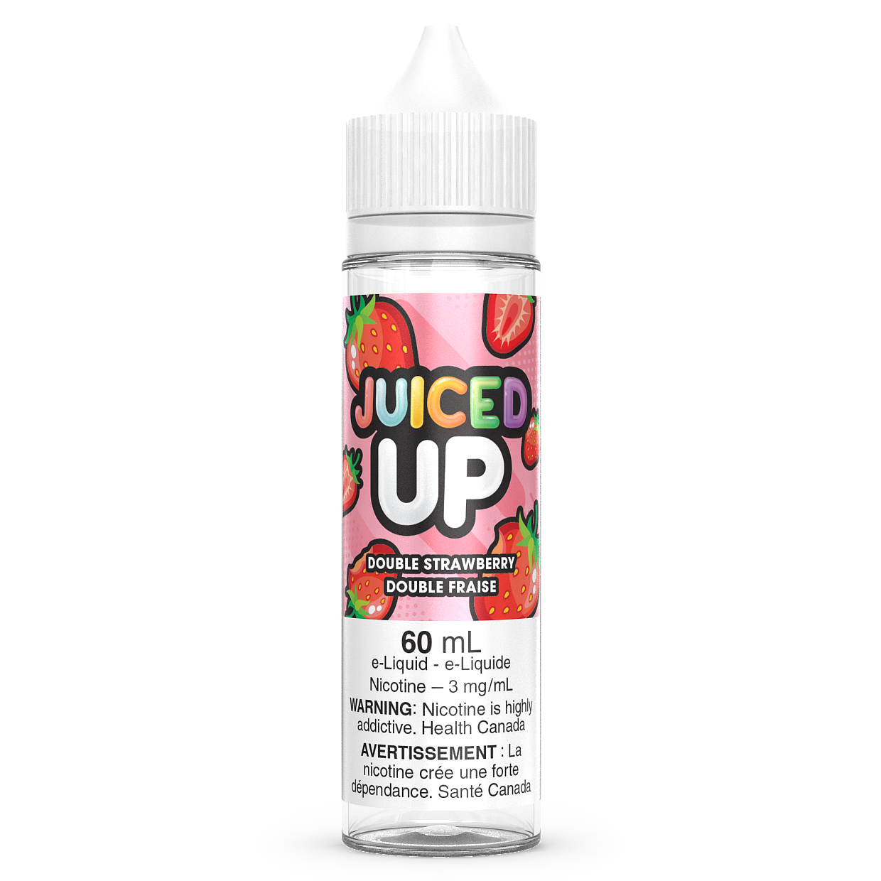 DOUBLE FRAISE - JUS 60ML FREEBASE