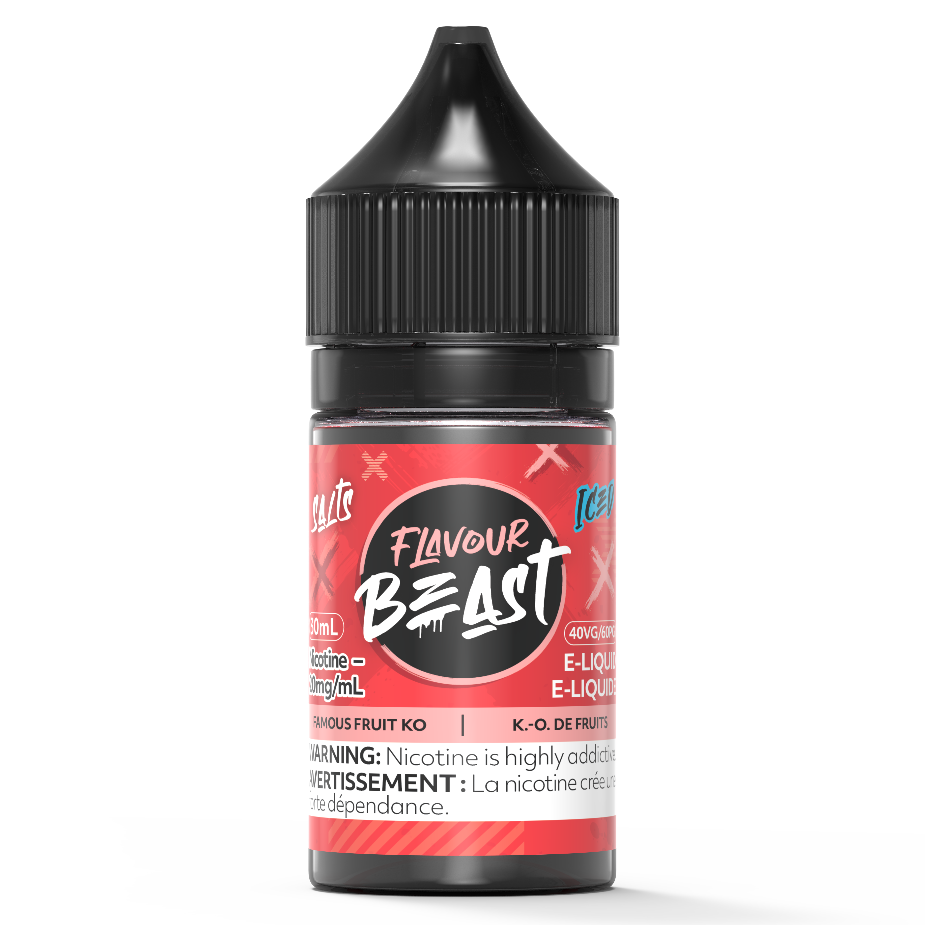 FAMOUS FRUIT KO ICED - FLAVOUR BEAST SALT 30ML