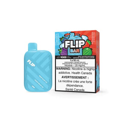 FLIP BAR DISPOSABLE 2-IN-1 9000 PUFF RECHARGEABLE.