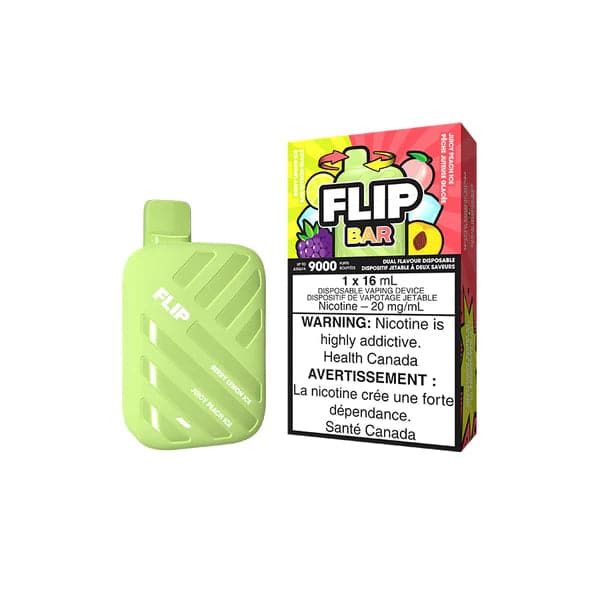 FLIP BAR DISPOSABLE 2-IN-1 9000 PUFF RECHARGEABLE.