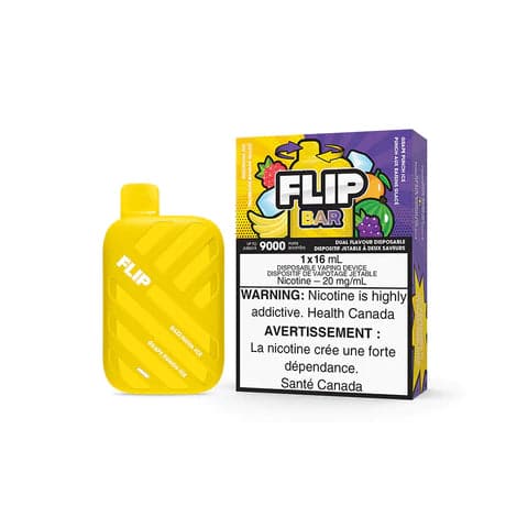 FLIP BAR DISPOSABLE 2-IN-1 9000 PUFF RECHARGEABLE.