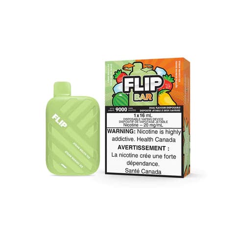 FLIP BAR DISPOSABLE 2-IN-1 9000 PUFF RECHARGEABLE.
