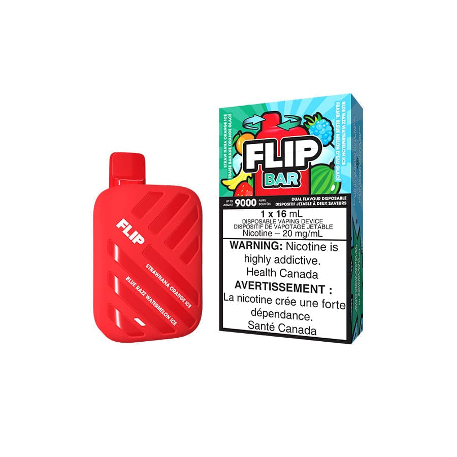 FLIP BAR DISPOSABLE 2-IN-1 9000 PUFF RECHARGEABLE.