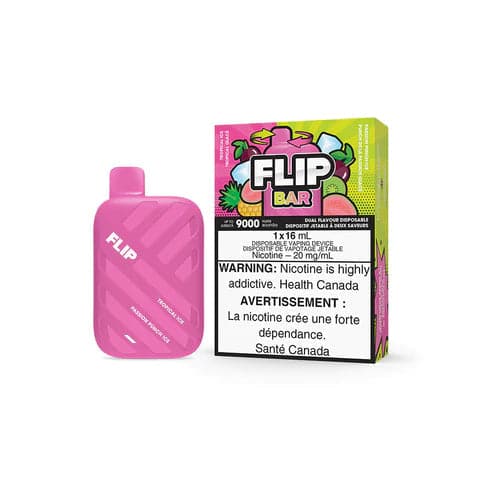 FLIP BAR DISPOSABLE 2-IN-1 9000 PUFF RECHARGEABLE.