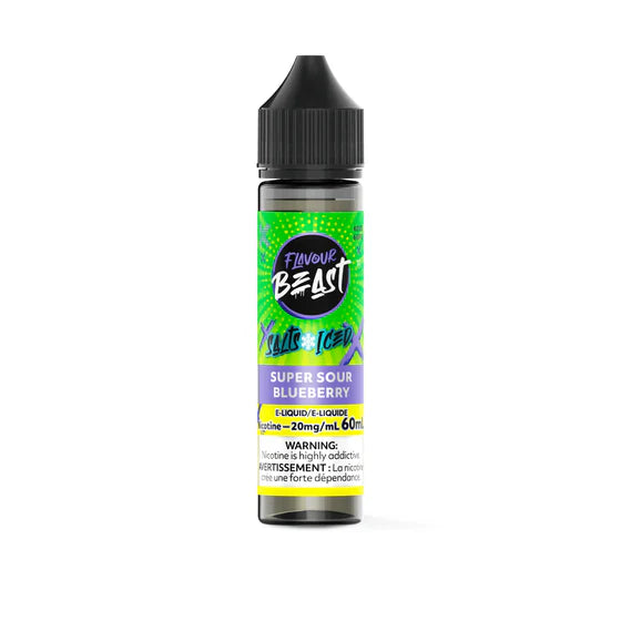 Flavour Beast E-Liquid 60ml- Super Sour Blueberry