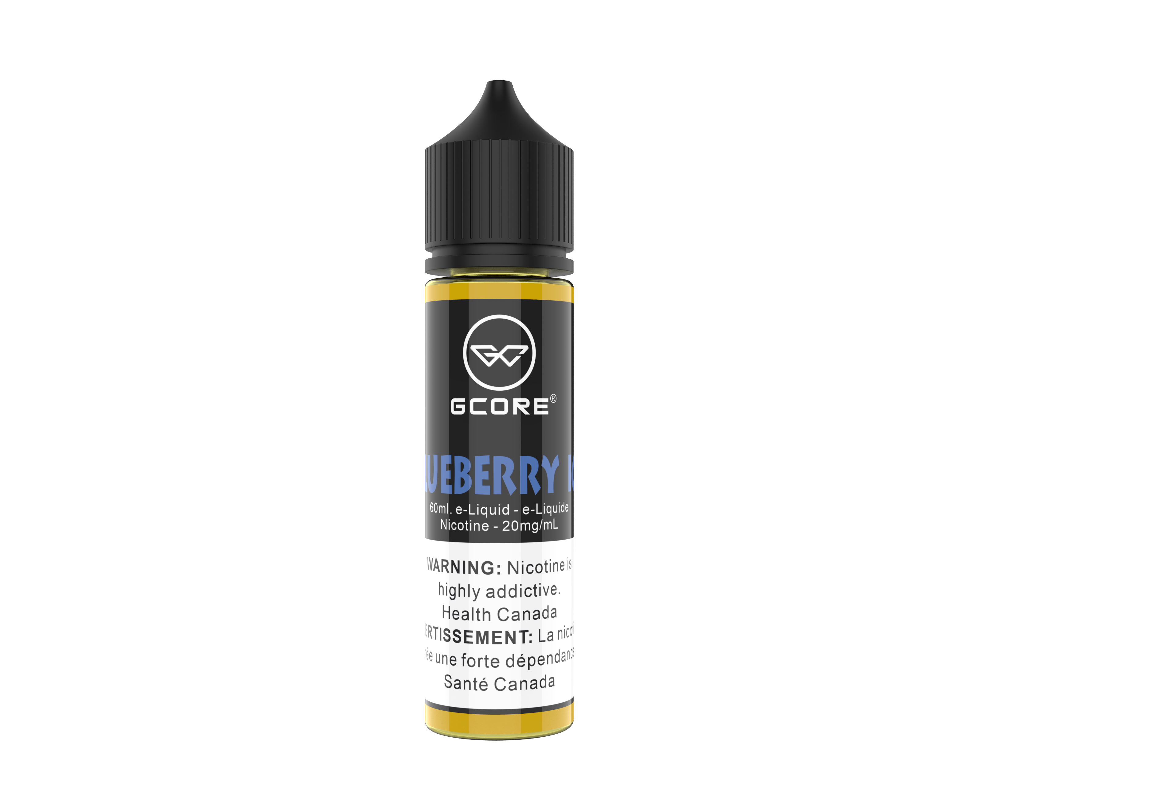Gcore 60 ml E-juice - BLUEBERRY ICE (20mg)