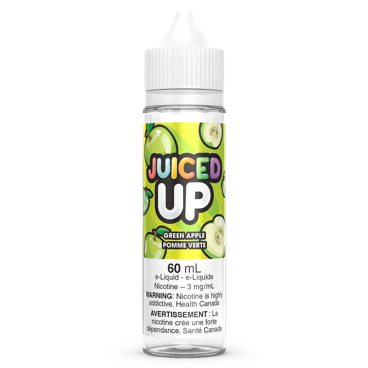 POMME VERTE - JUS DE 60ML FREEBASE | Boutique de vapotage canadienne en ligne