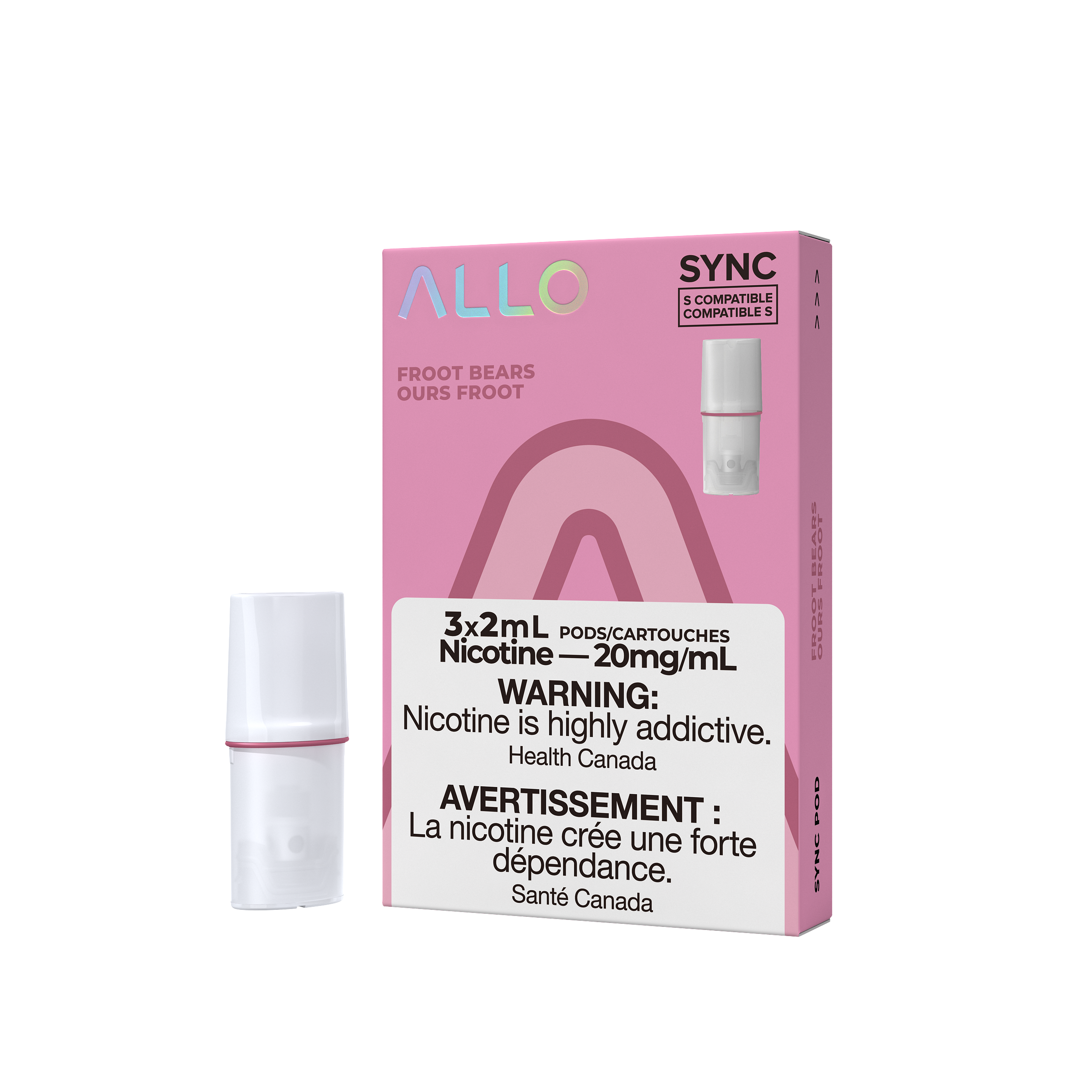 Allo Sync Pod Pack 3 Pods Per Pack STLTH Compatible