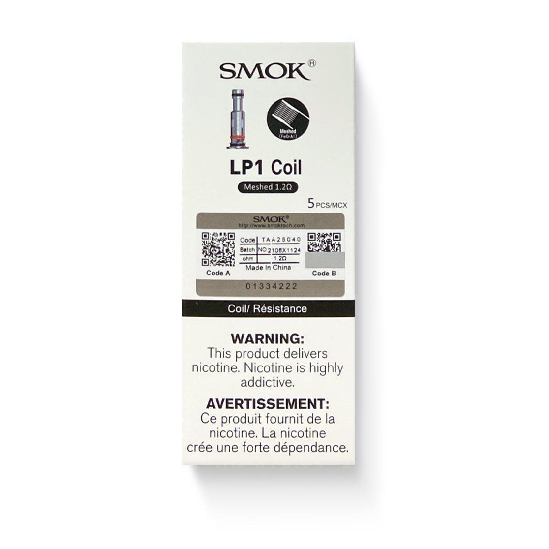 BOBINE DE REMPLACEMENT SMOK LP1 (PAQUET DE 5) | Boutique de vapotage canadienne en ligne