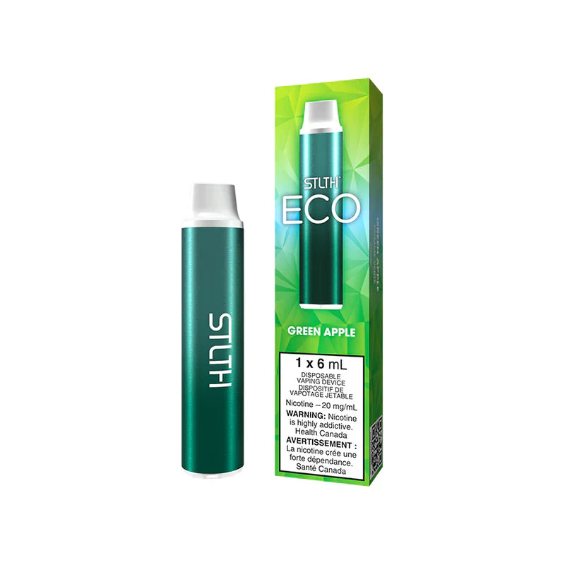 STLTH ECO DISPOSABLE - GREEN APPLE