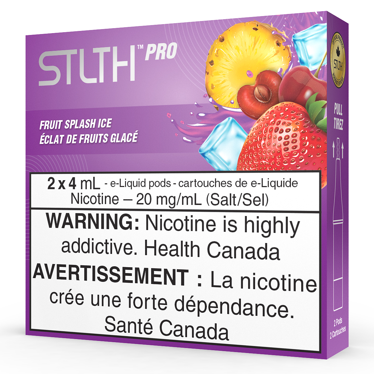 PACK STLTH PRO POD - GLACE SPLASH AUX FRUITS