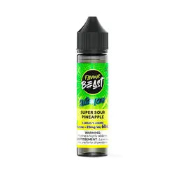 Flavour Beast E-Liquid - Super Sour Pineapple 20mg/60mL