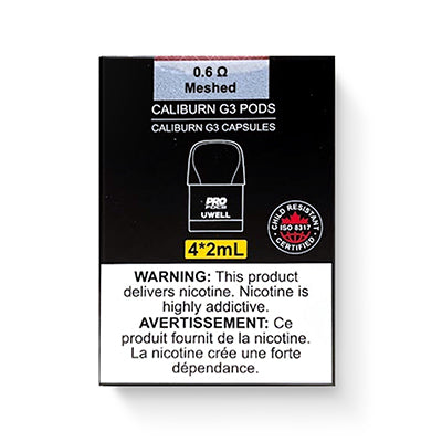 POD DE REMPLACEMENT UWELL CALIBURN G3 (PAQUET DE 4) | Boutique de vapotage canadienne en ligne