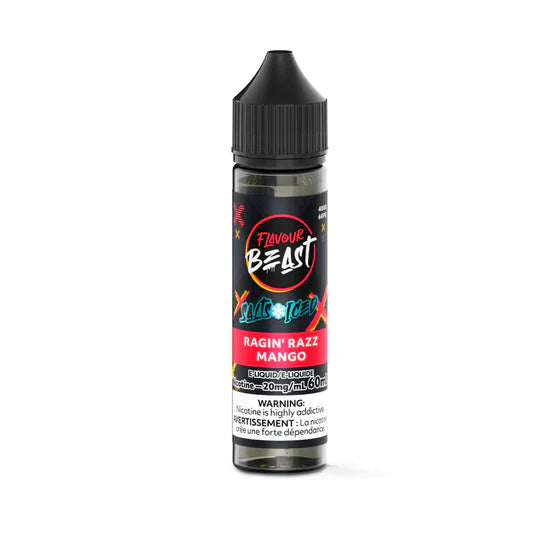 Flavour Beast E-Liquid - Ragin' Razz Mango (ICED) 20mg/60mL
