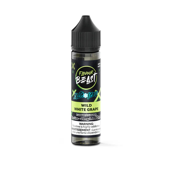 Flavour Beast E-Liquid - Wild White Grape (ICED) 20mg/60mL
