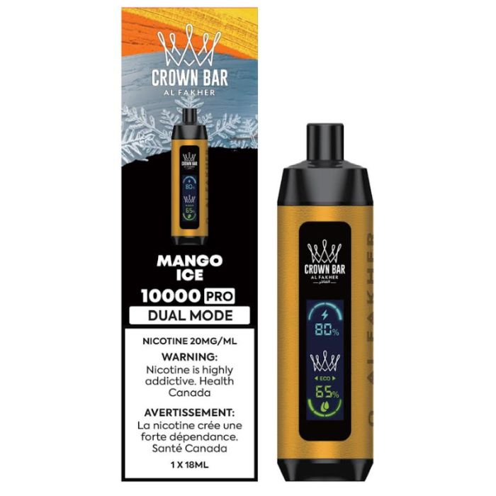 Al Fakher Crown Bar 10k-Cool Mango Ice