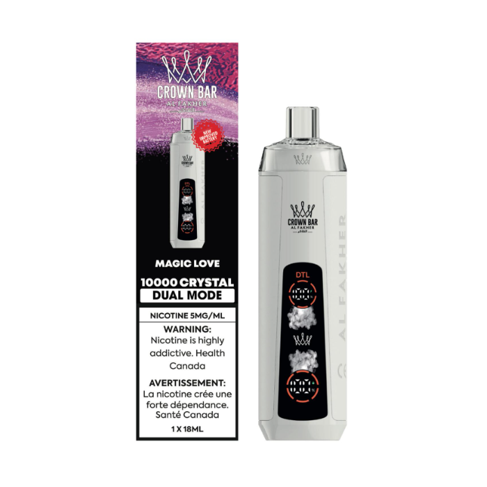 Al Fakher Crown Bar Crystal 10k - Magic Love