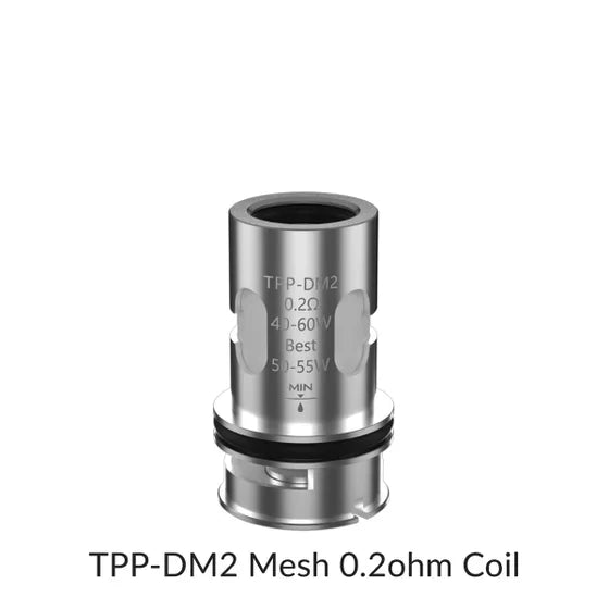 Bobine de remplacement Voopoo TPP pour kit Drag 3 Pod, kit Drag X Plus Pod 3pcs.