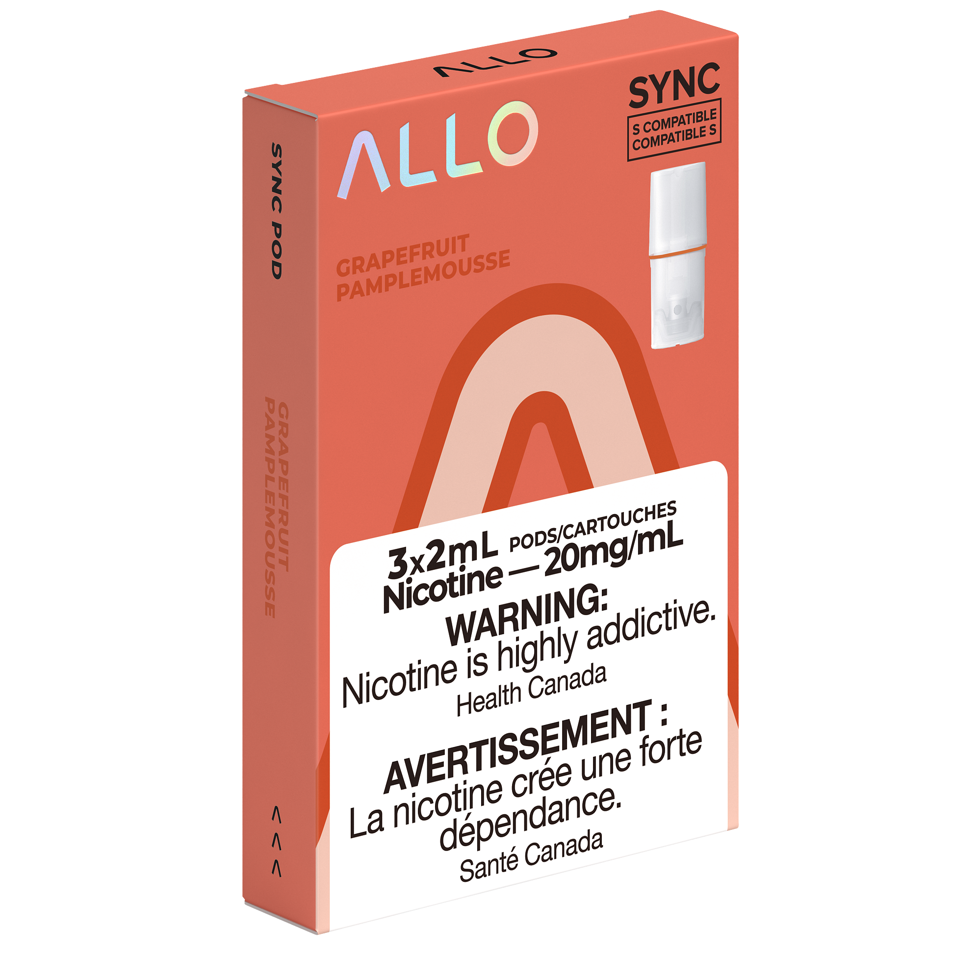 ALLO SYNC POD PACK - GRAPEFRUIT