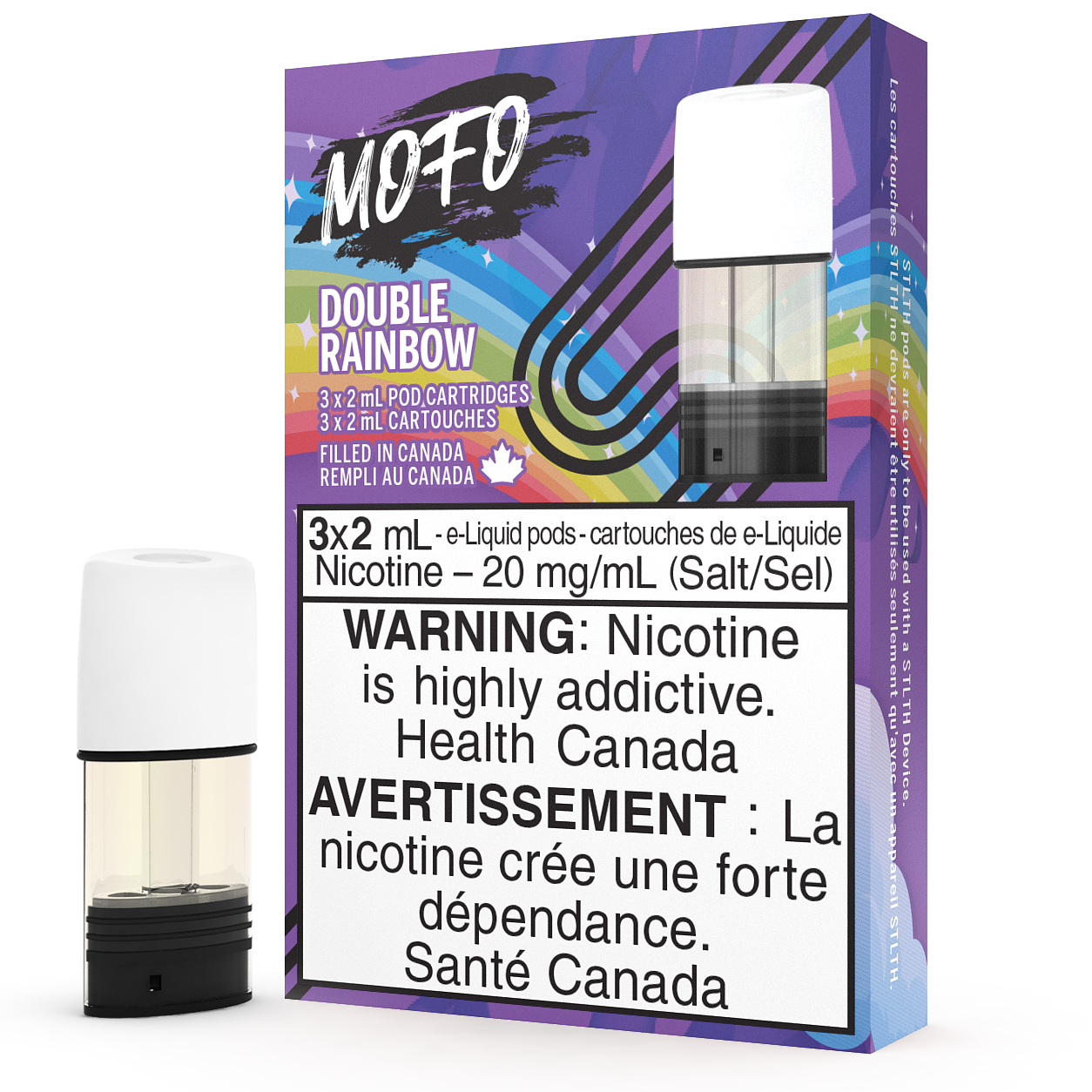 STLTH POD PACK - MOFO DOUBLE RAINBOW