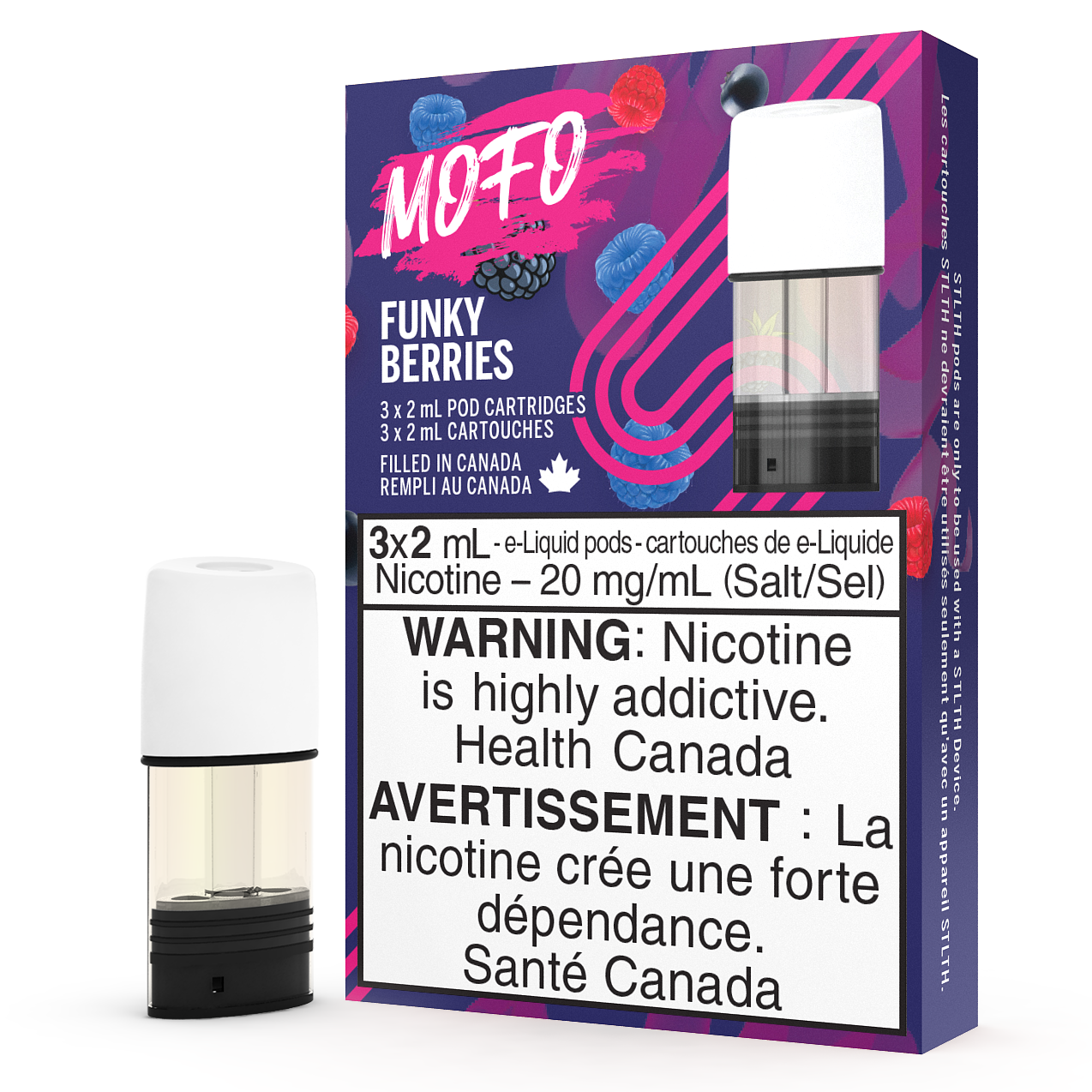 STLTH POD PACK - MOFO FUNKY BERRIES