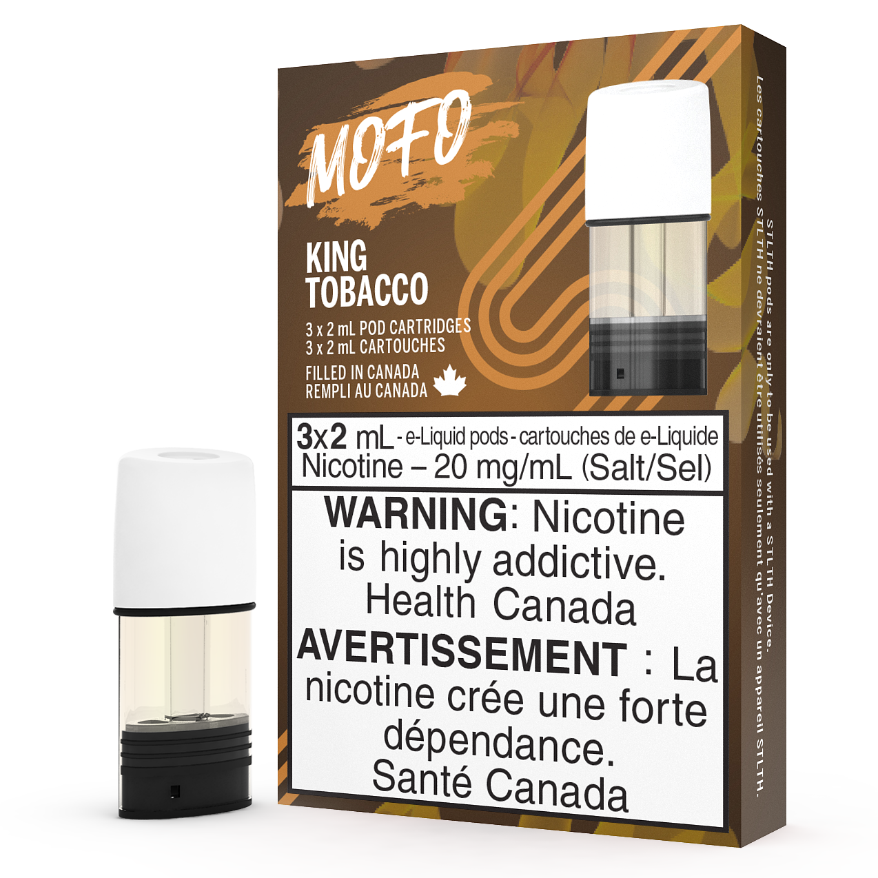 STLTH POD PACK - MOFO KING TOBACCO
