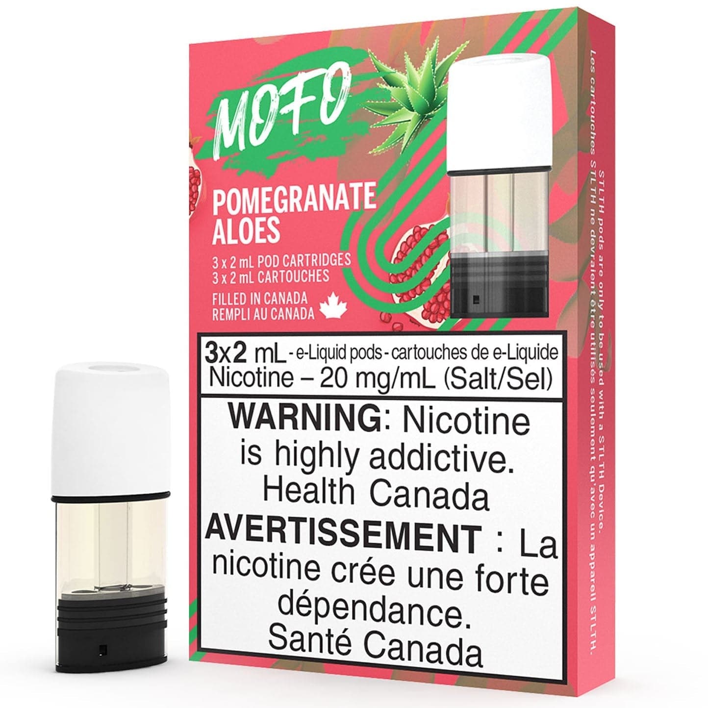 PACK STLTH POD - MOFO GRENADE ALOES *
