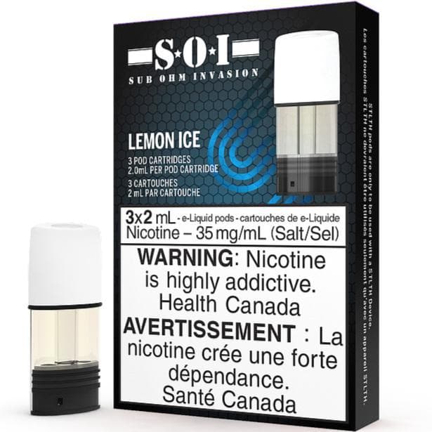STLTH POD PACK - SOI LEMON ICE