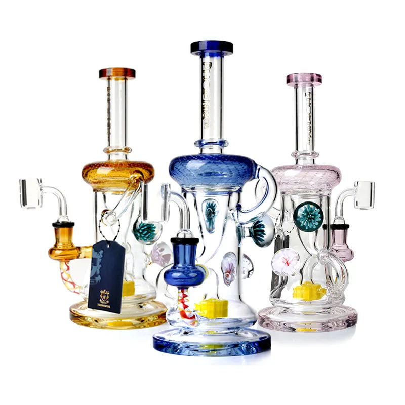 10 Inch Showerhead Perc Recycler Dab Rig