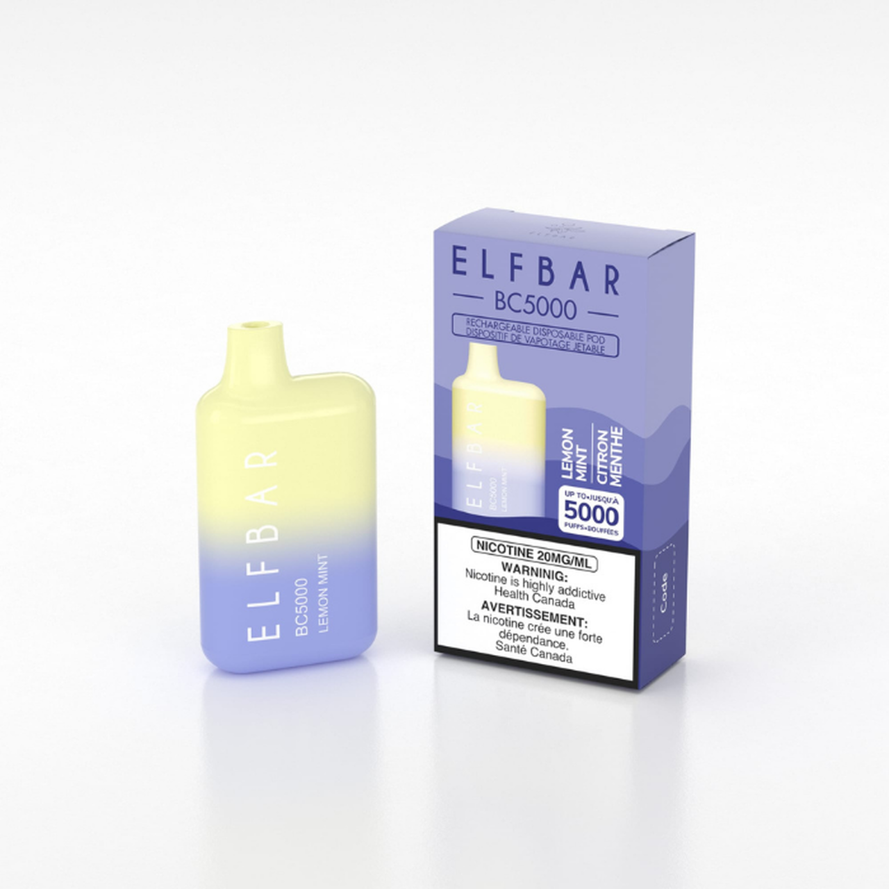 ELF Bar Rechargeable Disposable Vape BC5000 Puff Elfbar.