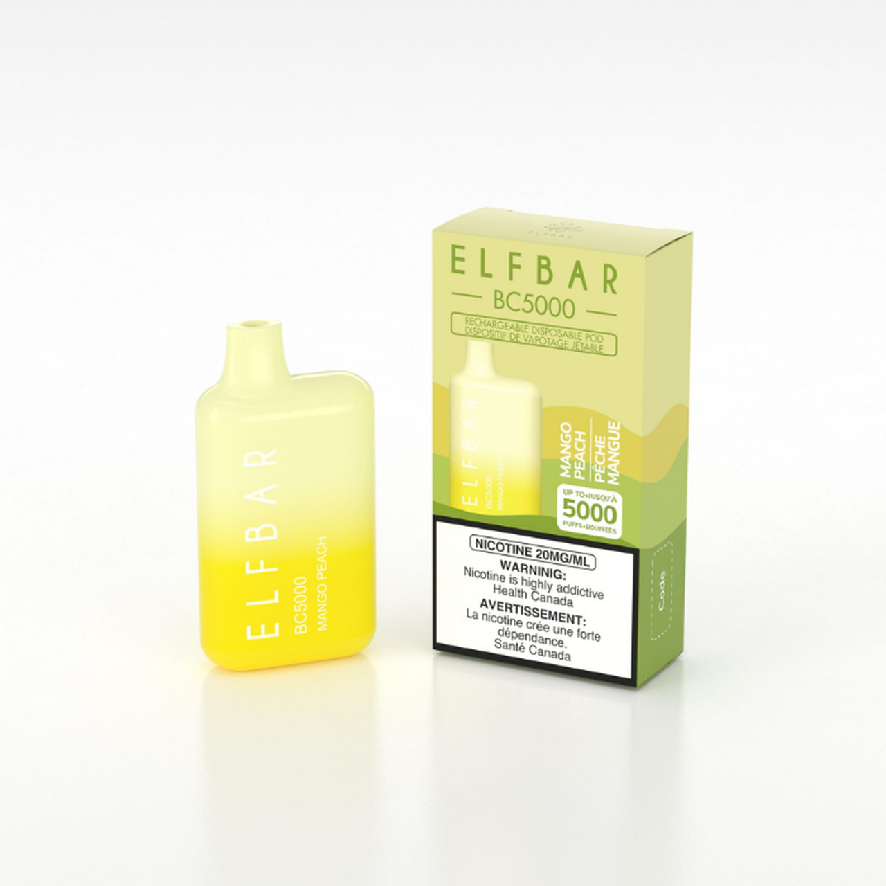 ELF Bar Rechargeable Disposable Vape BC5000 Puff Elfbar.