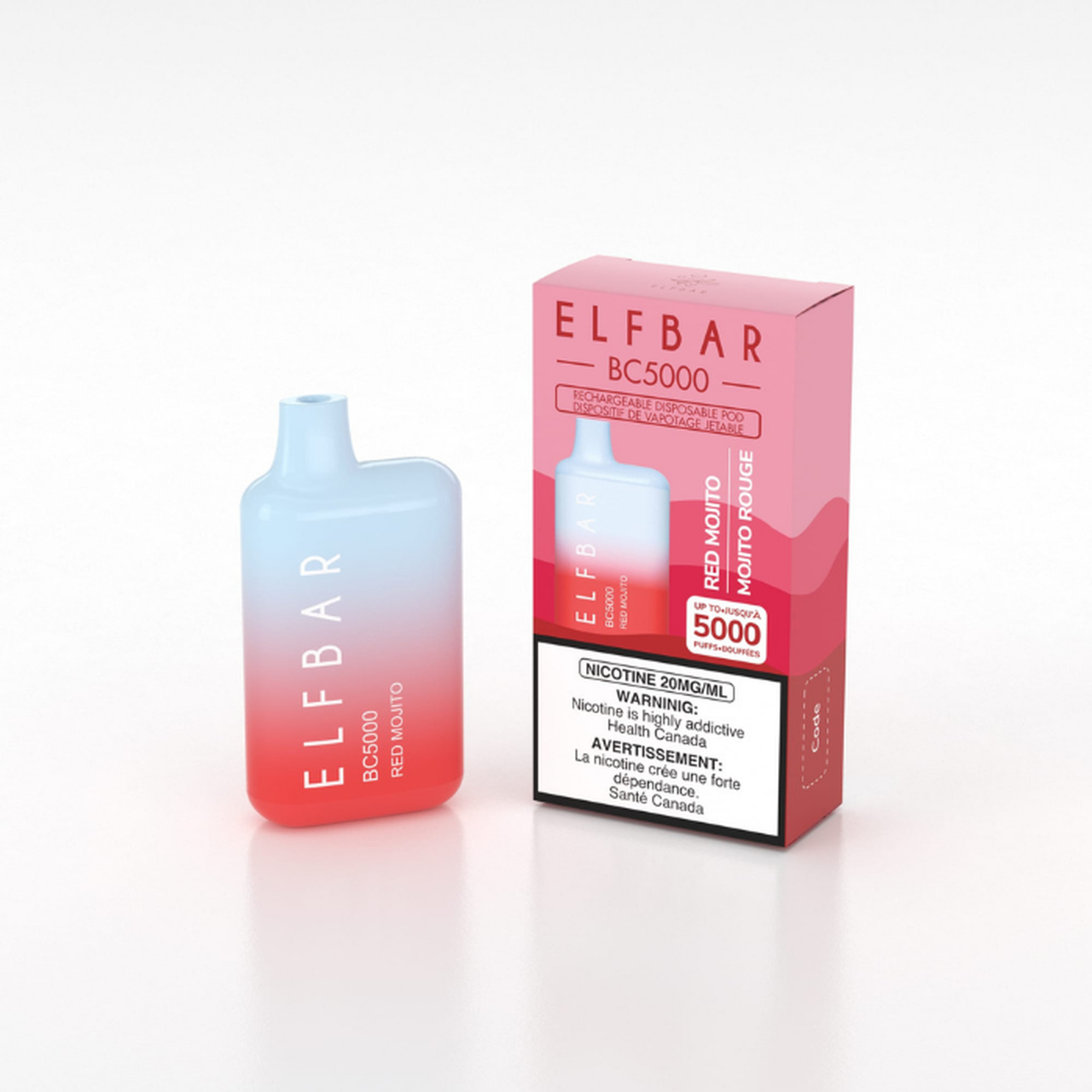 ELF Bar Rechargeable Disposable Vape BC5000 Puff Elfbar.