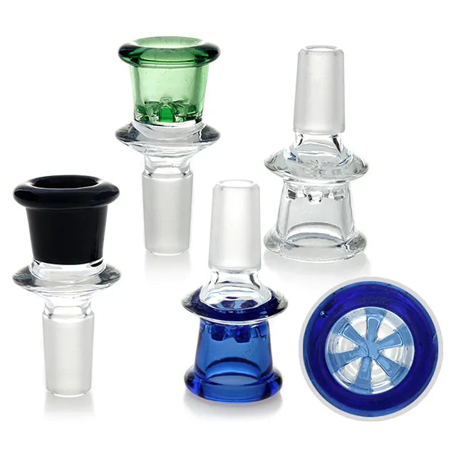 14mm 18mm Mobius Glass Screen Bowl