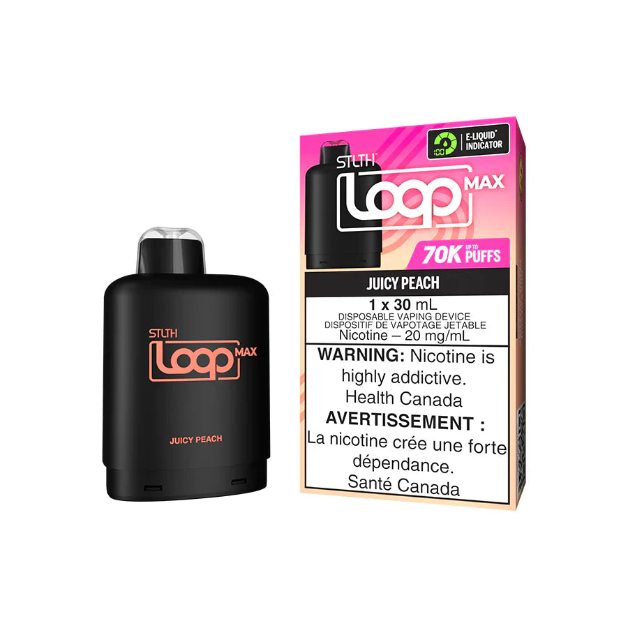 STLTH LOOP MAX POD PACK -JUICY PEACH (Without Battery)