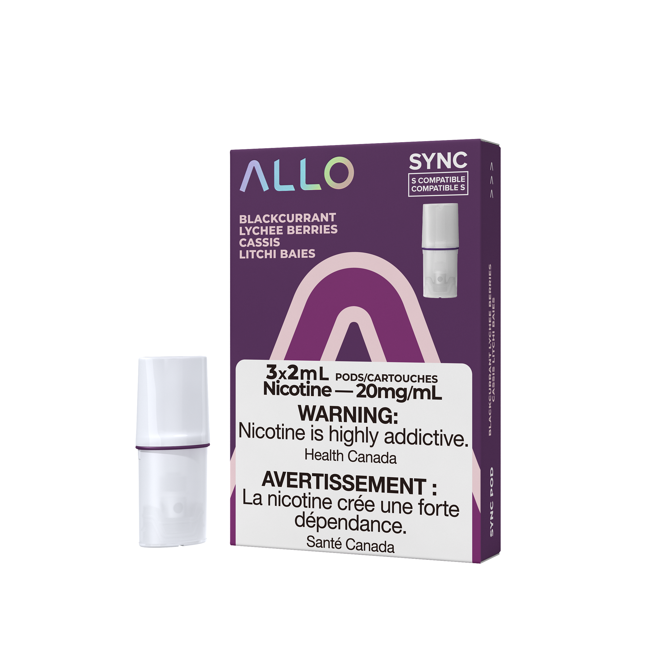 Pack de pods Allo Sync, 3 pods par pack, compatible STLTH 