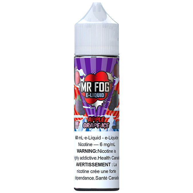 APPLE GRAPE ICE - MR. FOG 60ML FREEBASE