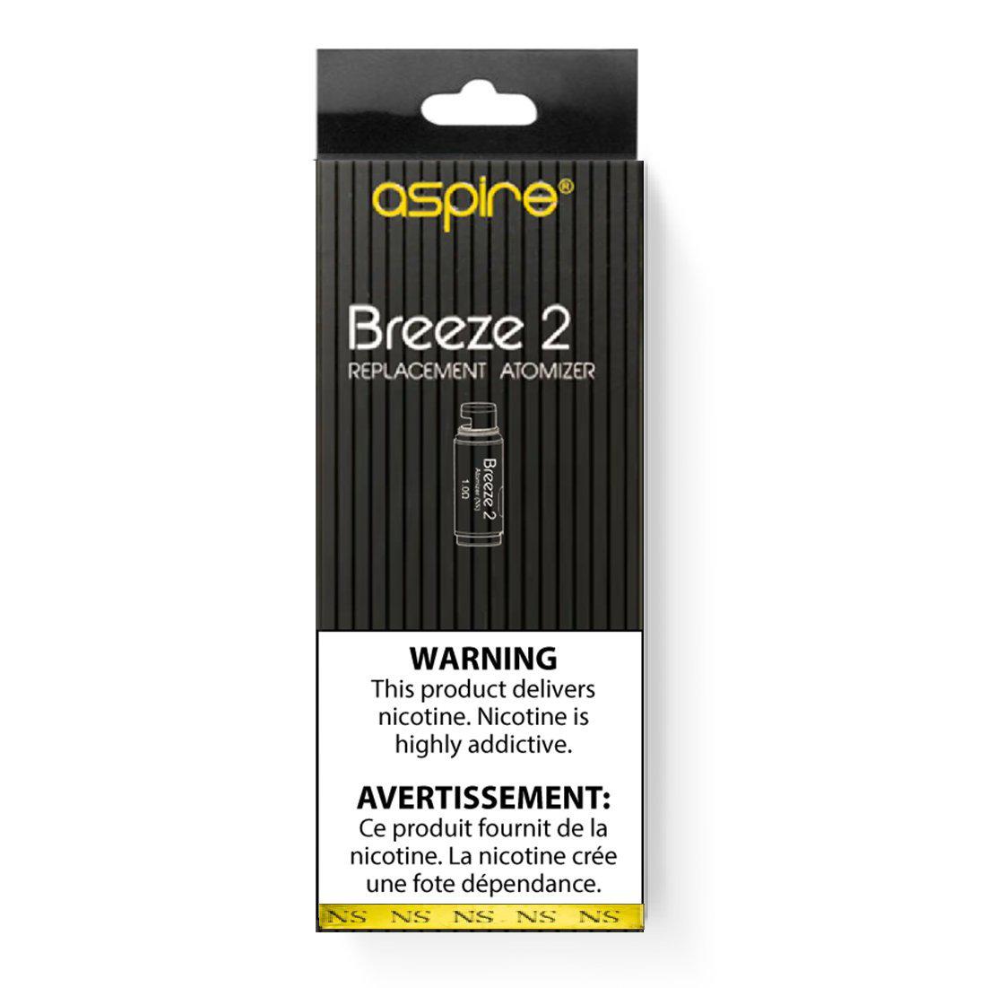 ASPIRE BREEZE 2 REPLACEMENT COILS (5 PACK) *