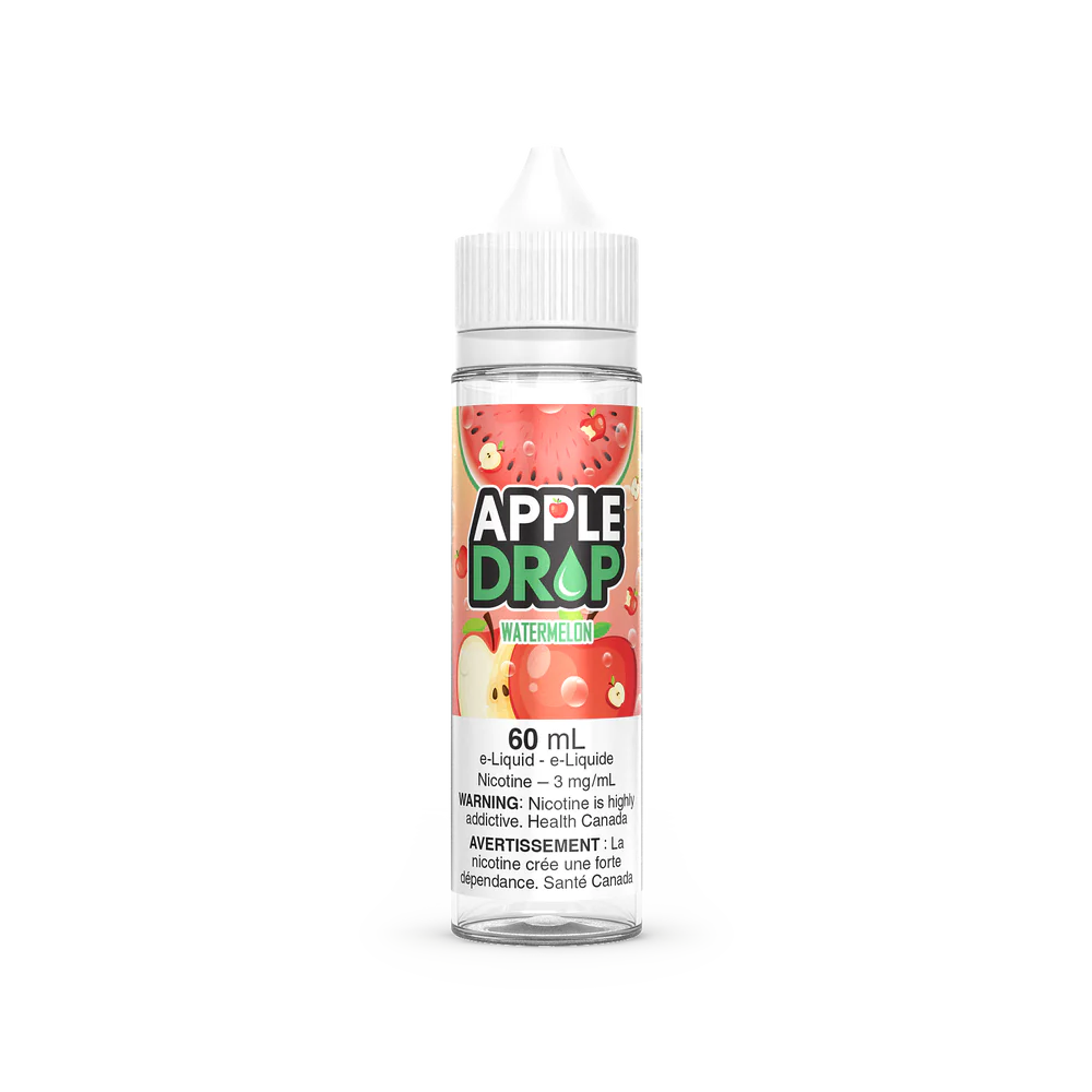 WATERMELON BY APPLE DROP 60ML FREEBASE