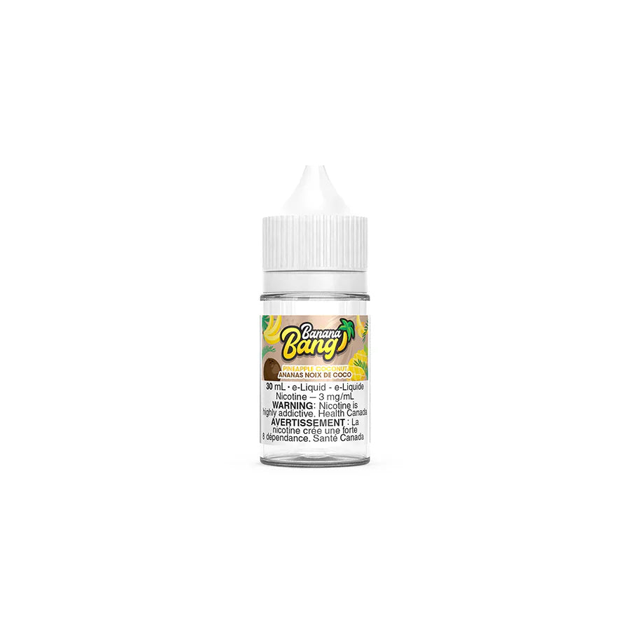 Pineapple and coconut BY BANANA BANG 30ML FREEBASE