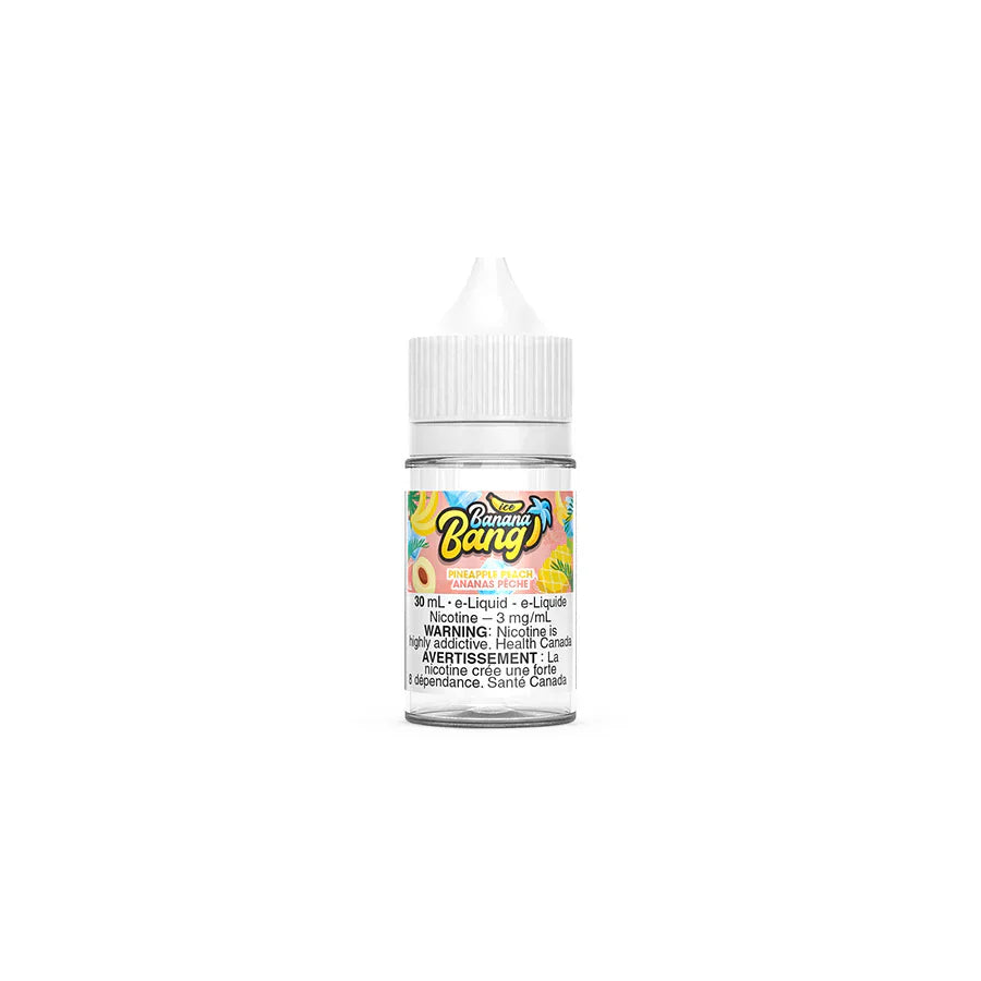 PINEAPPLE PEACH BY BANANA BANG ICE 30ML FREEBASE