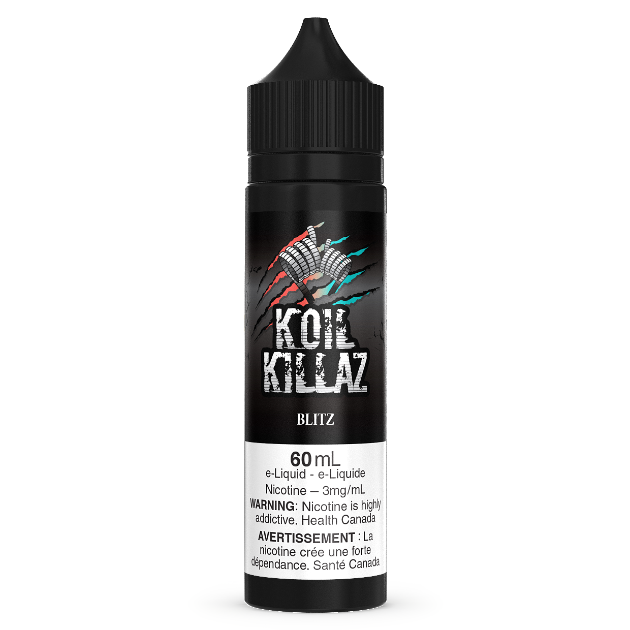 BLITZ - KOIL KILLAZ 60ML FREEBASE