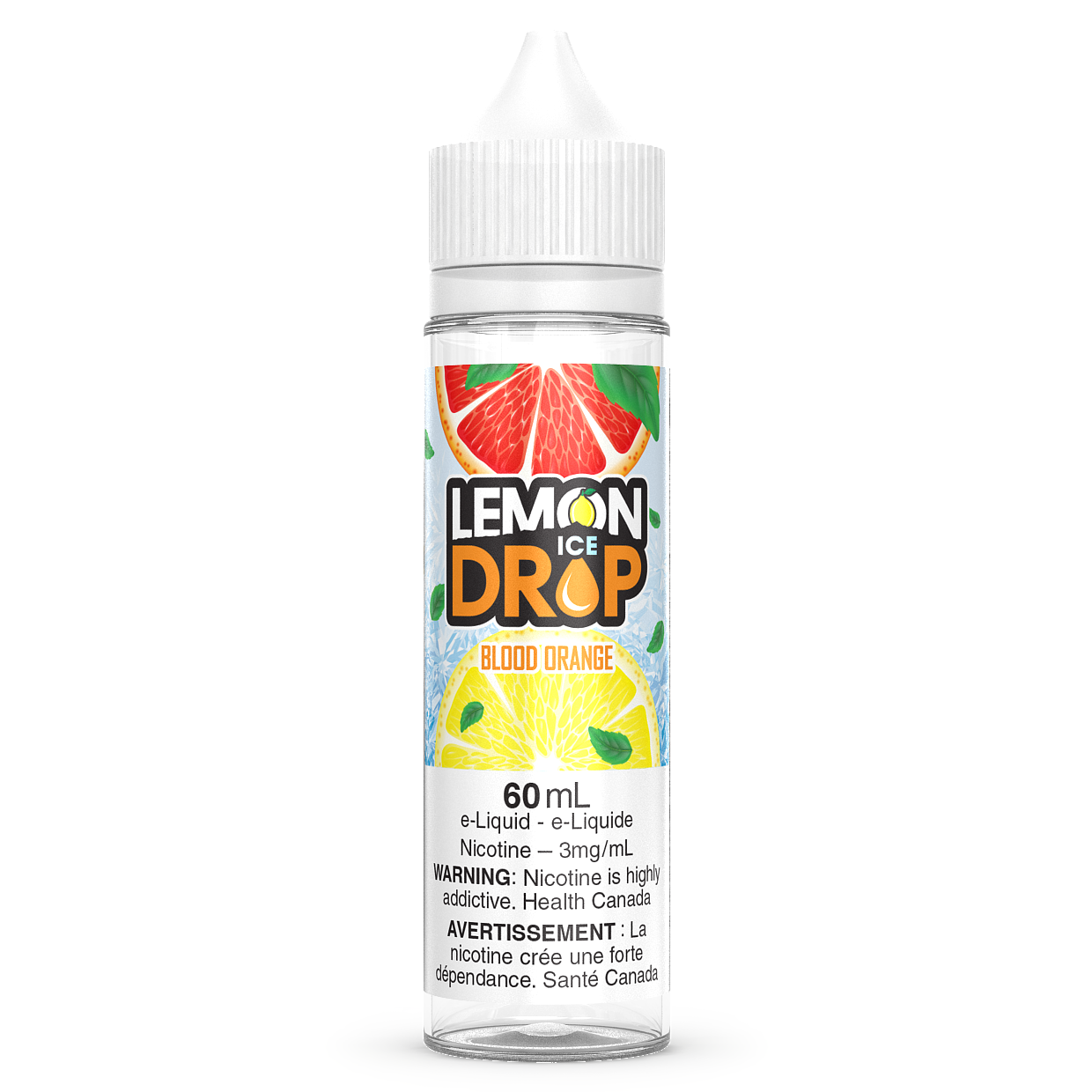 GLACE ORANGE SANGUINE - GOUTTE DE CITRON GLACE 60ML FREEBASE