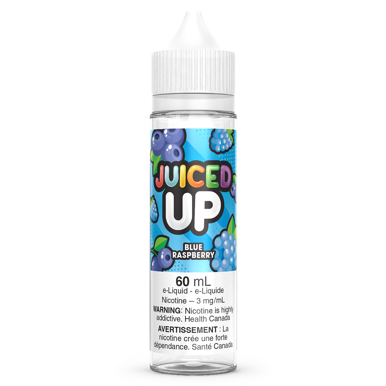 BLUE RASPBERRY - JUICED UP 60ML FREEBASE