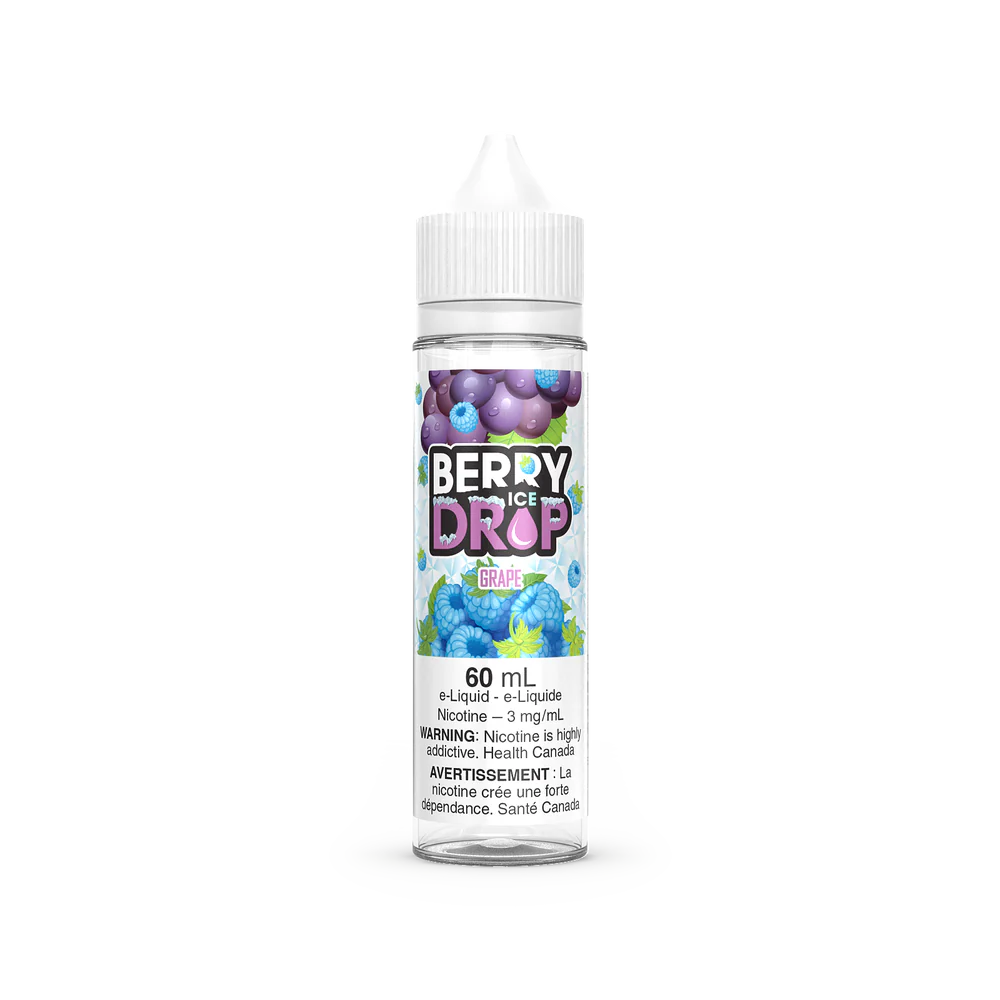 GRAPE BY BERRY DROP ICE 60ML FREEBASE