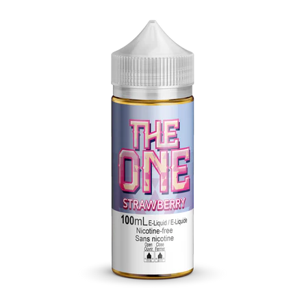 The One - STRAWBERRY 100ML FREEBASE